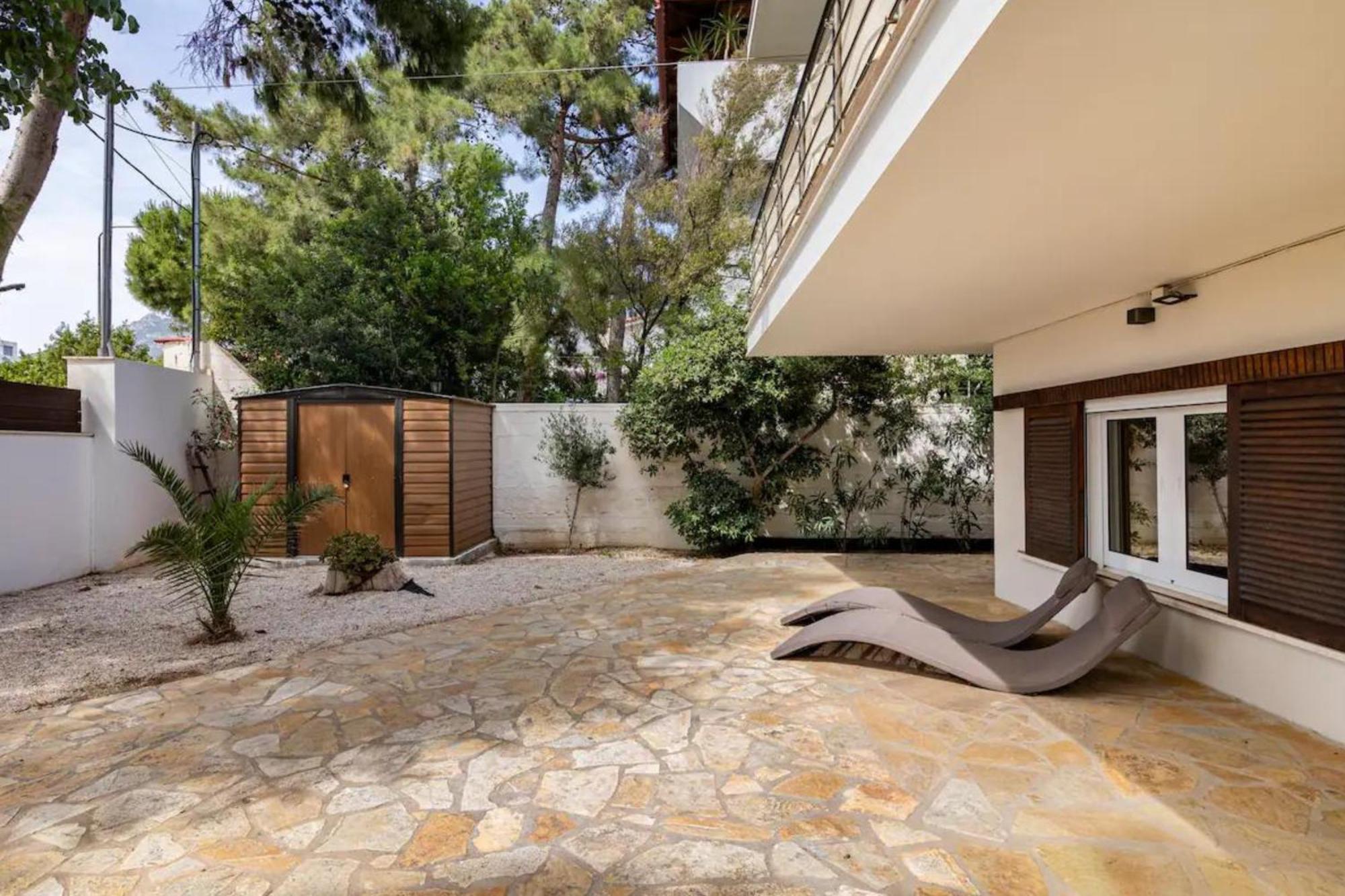 Rafia Loft Loutraki, Garden & Pool Table - Beach Εξωτερικό φωτογραφία