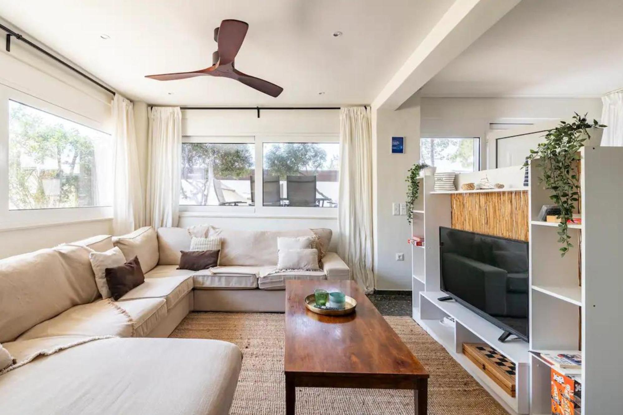 Rafia Loft Loutraki, Garden & Pool Table - Beach Εξωτερικό φωτογραφία